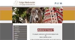 Desktop Screenshot of galgo-moedestedet.com